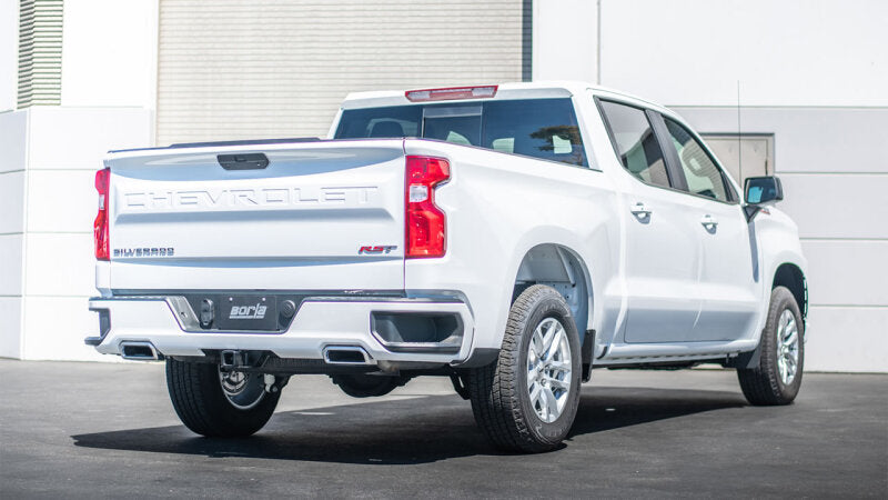 Borla Catback Exhaust System ATAK 2024 Chevy Silverado 1500 6.2L V8 (Use Fact Fascia Tips)