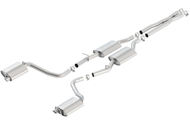 Borla S-Type Exhaust for 15-16 Dodge Charger R/T 5.7L - No Tip, Single Split Rear Exit