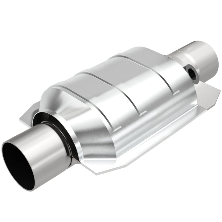 Magnaflow Universal 2.25 Inch Catalytic Converter With Single O2 Boss For 1995 Nissan 200SX And 1993-1995 Toyota Supra