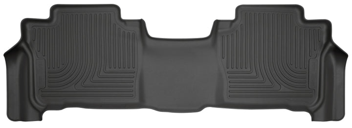 Husky Liners WeatherBeater Black 2nd Row Floor Liners for 13-16 Lexus LX570 / 13-16 Toyota Land Cruiser - OneFastShop