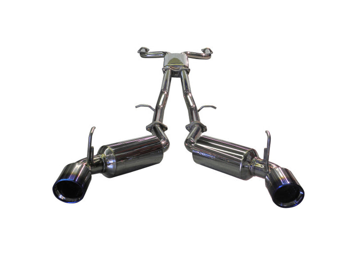 Injen Dual 60mm Stainless Steel Cat-Back Exhaust with Resonated X-Pipe - Nissan 370Z (09-20) - OneFastShop