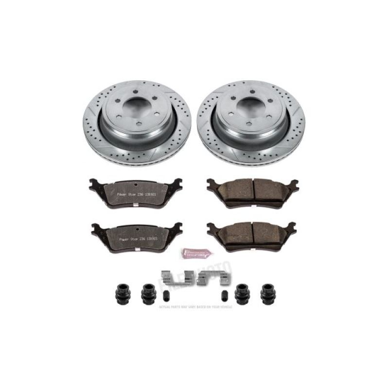 PowerStop Rear Z36 Truck & Tow Brake Kit for 12-18 Ford F-150