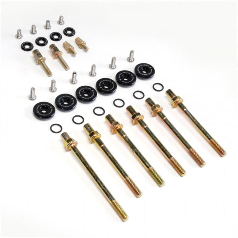 Skunk2 Low-Profile Valve Cover Hardware Black Anodized for Honda/Acura K-Series All Models
