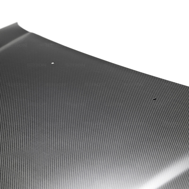 Seibon OEM-Style Dry Carbon Fiber Hood for 1992-1995 Honda Civic Coupe