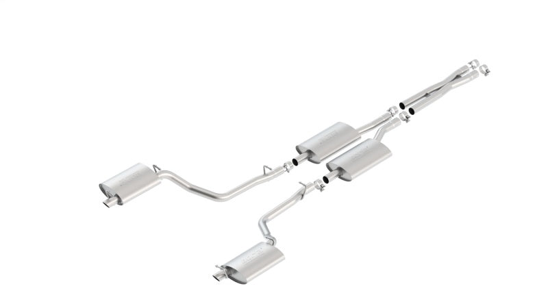 Borla X-Pipe Touring Catback Exhaust for 11-14 Dodge Charger SE / 11-14 Chrysler 300 Ltd/Base/12 300 S - OneFastShop