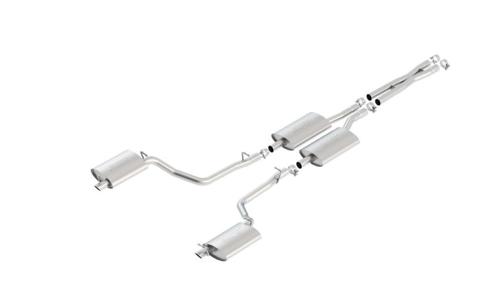 Borla X-Pipe Touring Catback Exhaust for 11-14 Dodge Charger SE / 11-14 Chrysler 300 Ltd/Base/12 300 S - OneFastShop
