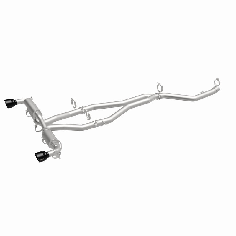MagnaFlow SPEQ Series Cat-Back Exhaust System with Black Chrome Tips for 2020+ Toyota Supra - OneFastShop