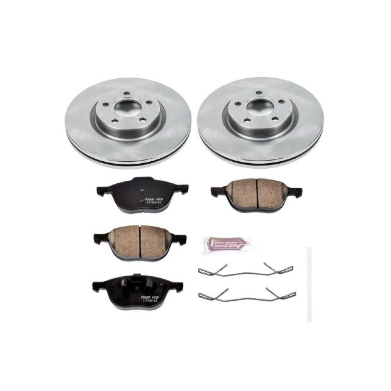 PowerStop Front Autospecialty Brake Kit for 13-17 Ford C-Max