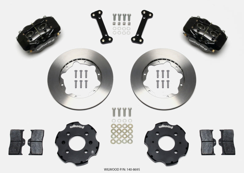 Wilwood Forged Dynalite Front Hat Kit 11.00in for Honda Civic/Integra, Fits Multiple Years and Models