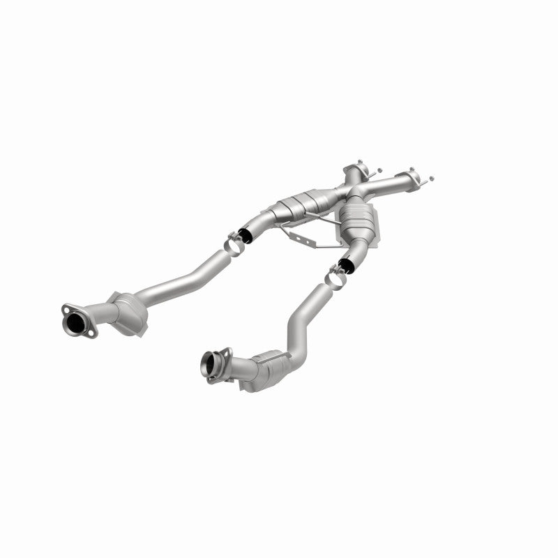 Magnaflow Conv DF Mustang X-Pipe 94-95 Street Direct-Fit for 1994-1995 Ford Mustang GT GTS SVT Cobra