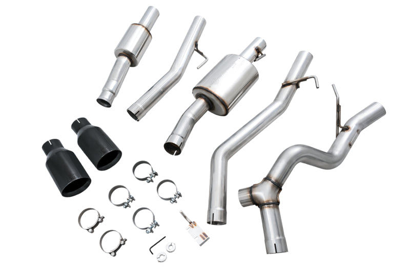 AWE Tuning Tread Edition Cat-Back Dual Exhaust for 20-21 Jeep Gladiator JT 3.6L - OneFastShop