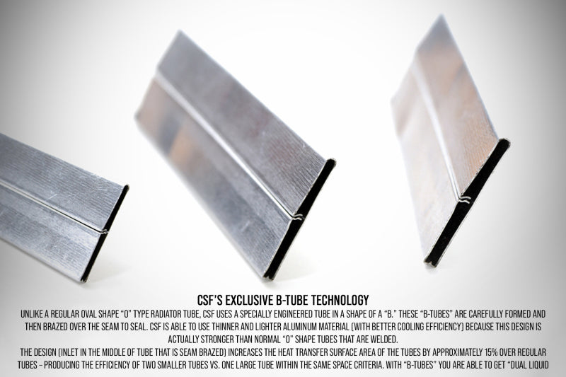 CSF Left Side Radiator for Porsche 911 Carrera (991.1) Boxster (981) GT4 (991) High-Performance Cooling Solution - OneFastShop