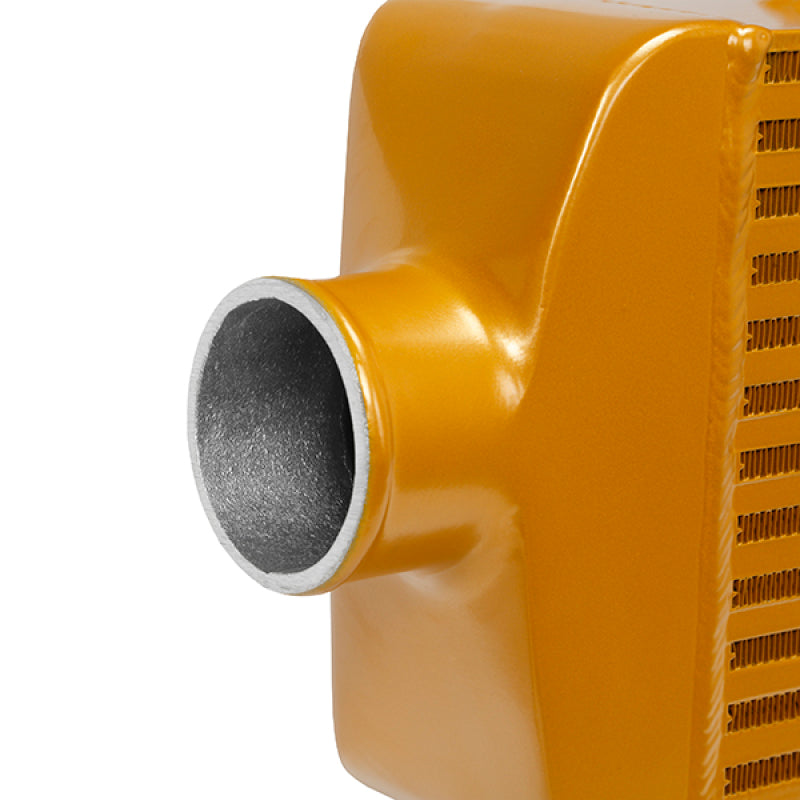 Mishimoto Universal Intercooler - J-Line Gold for Limited Front-End Space - OneFastShop