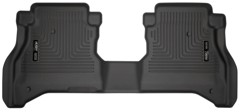 Husky Liners WeatherBeater Black Floor Liners for 20-21 Jeep Gladiator Crew Cab 2nd Seat