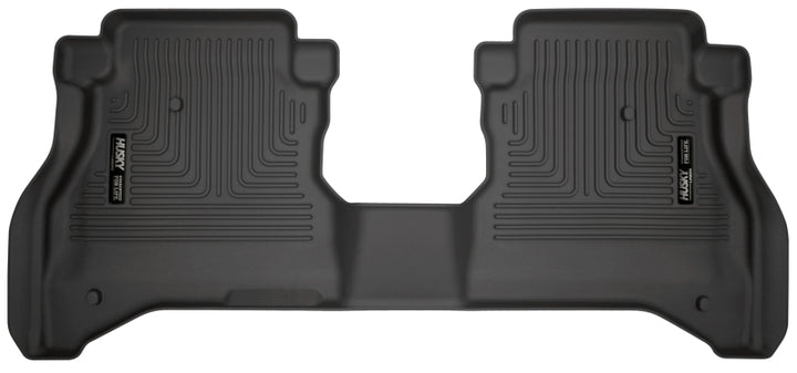 Husky Liners WeatherBeater Black Floor Liners for 20-21 Jeep Gladiator Crew Cab 2nd Seat