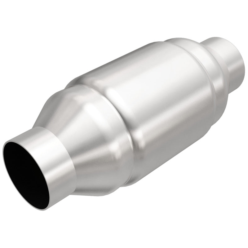 Magnaflow Conv Univ 2.25inch C/C Spun Catalytic Converter for 1990-2007 Ford Lincoln Mercury Volkswagen Models