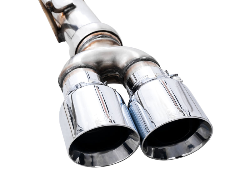 AWE Tuning 0FG Catback Exhaust System - 4th Gen GM 1500 6.2L - Quad Chrome Tips