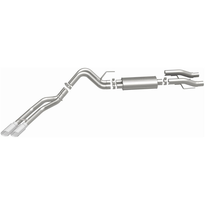 Magnaflow Street Series Cat-Back Exhaust System for 15-21 Ford F-150 SS Polished Rear Exit - OneFastShop