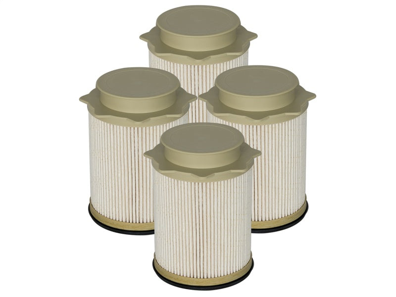 aFe ProGuard D2 Fuel Filter (4 Pack) 10-16 Dodge RAM Diesel Trucks 6.7L (td)