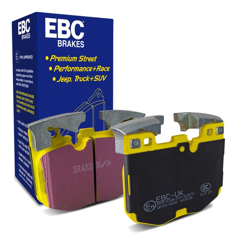 EBC Yellowstuff Front Brake Pads for 2017+ BMW 530 2.0L Turbo (G30) - OneFastShop