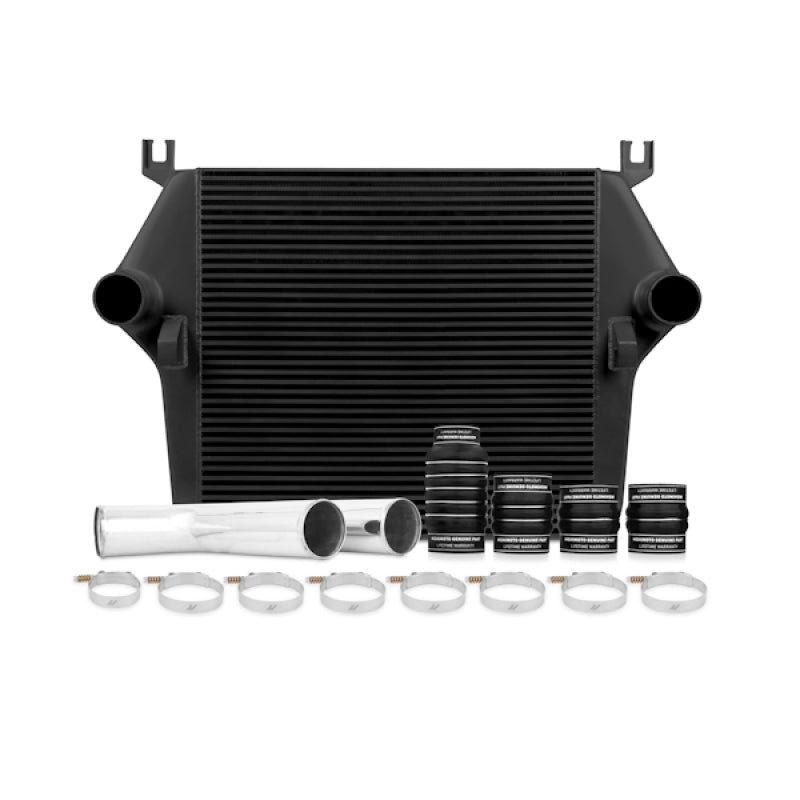 Mishimoto Intercooler Kit with Pipes (Black) - Dodge 6.7L Cummins