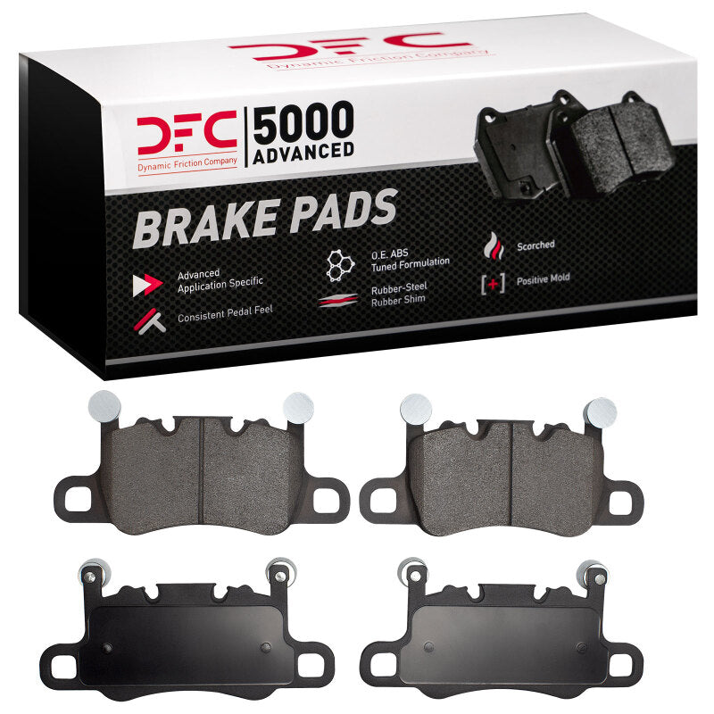DFC 5000 Advanced Low-Metallic Brake Pads - Rear, Bentley Continental/Flying Spur & Porsche 911/Panamera (2015-2025)