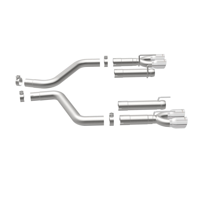 MagnaFlow Axle-Back Stainless Steel Exhaust System - Dodge Challenger 2015 incl SRT Hellcat - OneFastShop
