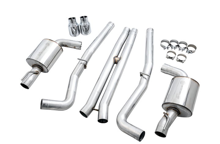 AWE Tuning Touring Edition Exhaust for 2015+ Dodge Charger SC 6.4L/6.2L - Silver Tips - OneFastShop
