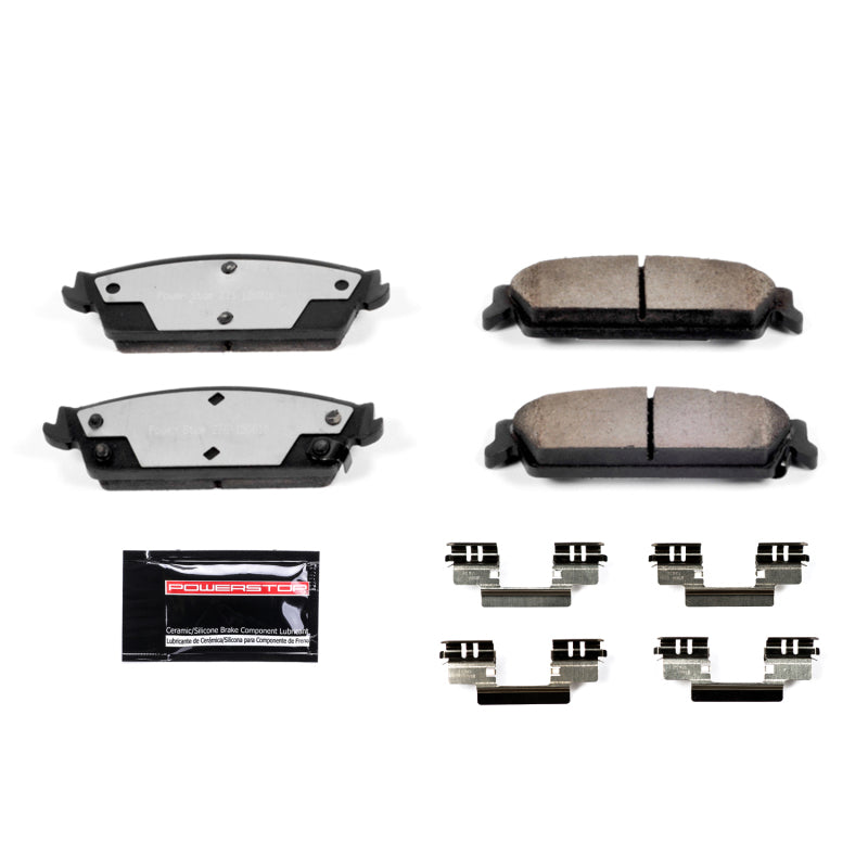 PowerStop Rear Z36 Truck & Tow Brake Pads with Hardware for 99-00 Cadillac Escalade