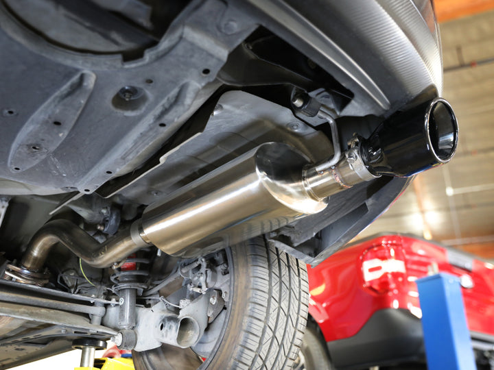 aFe 14-19 Toyota Corolla Takeda 2.5Inch 304SS Axle-Back Exhaust With Black Tip