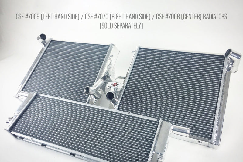 CSF Center Radiator with B-Tube Technology for Porsche 911 Turbo GT3 RS GT4 (991) 2013-2019