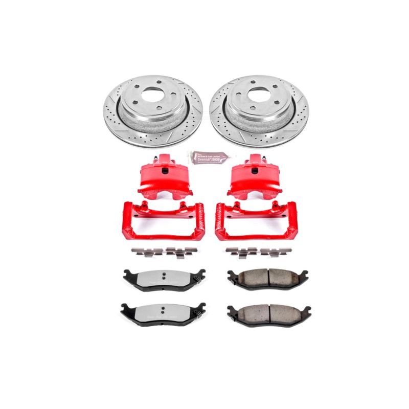 Power Stop 19-21 Ram 1500 Classic Rear Z36 Truck and Tow Kit With Cals