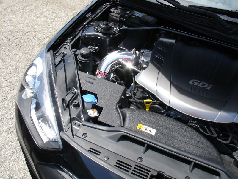 Injen Polished Short Ram Intake with Heat Shield for 2013-2016 Hyundai Genesis Coupe 3.8L V6 Only