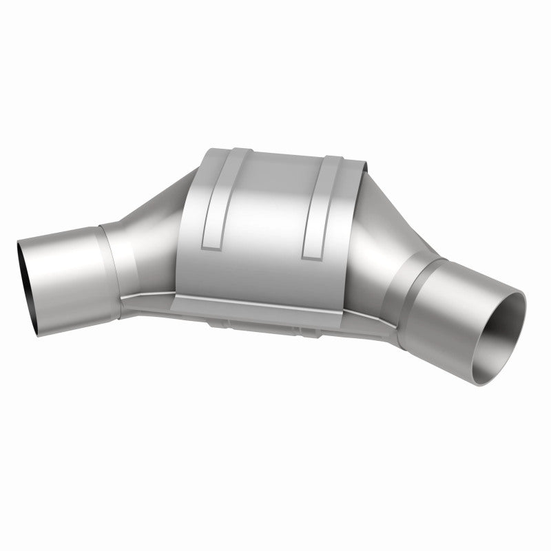 Magnaflow Universal 2.5 Inch Angled In Out OEM Grade Catalytic Converter Federal EPA Compliant