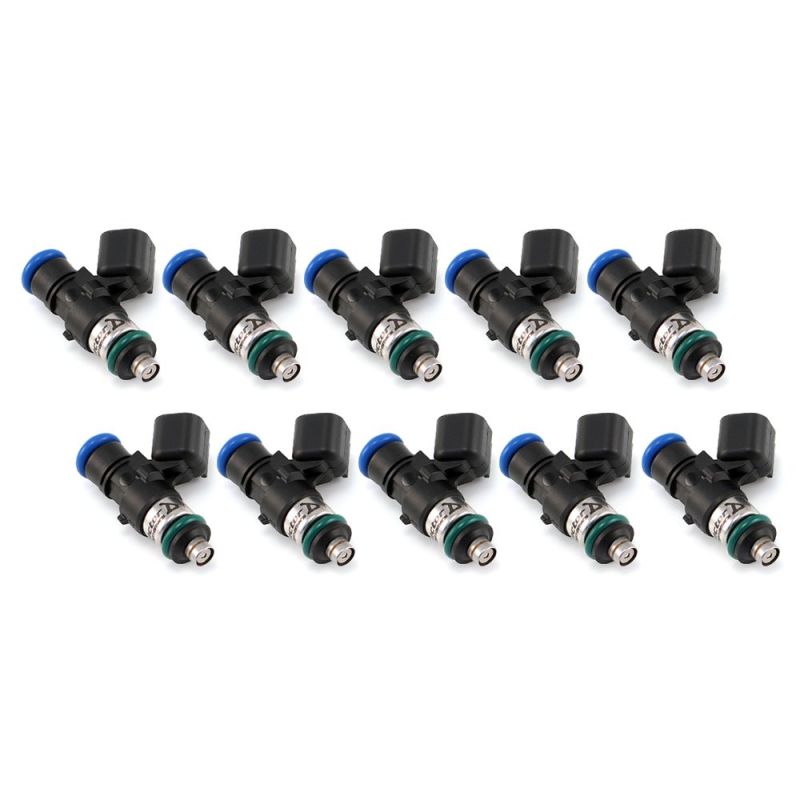 Injector Dynamics ID1300-XDS Fuel Injectors - 34mm, 14mm Top O-Ring, 14mm Lower O-Ring - Set of 10