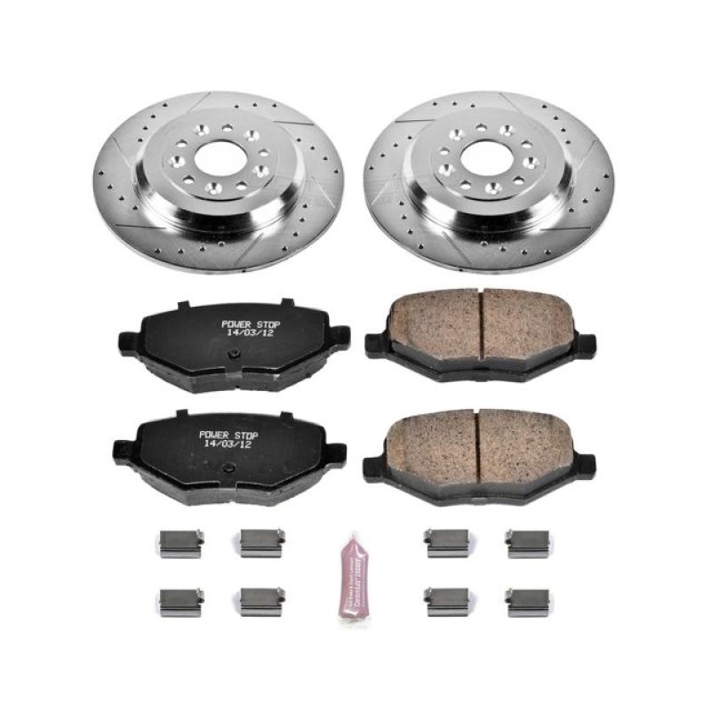 PowerStop Z23 Evolution Sport Brake Kit for 11-15 Ford Edge
