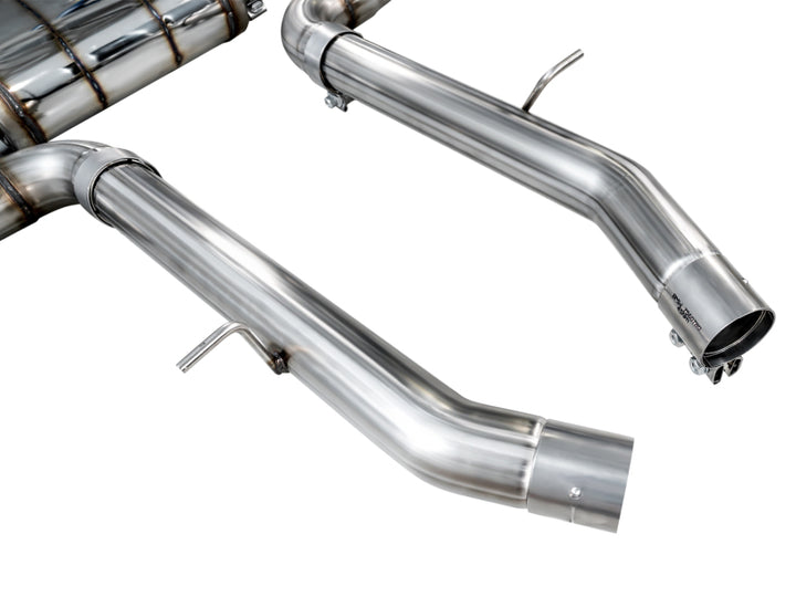 AWE Tuning Axle-Back Exhaust SwitchPath 2020-2025 BMW X3 M/M Comp (F97) AWD Diamond Black Tips