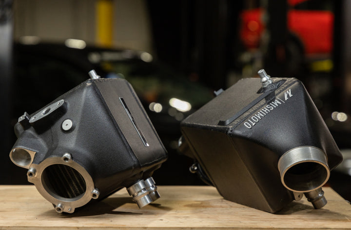 Mishimoto Intercooler Kit Wrinkle Black 12-16 BMW F10 M5 - OneFastShop