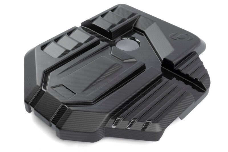 Dinan Carbon Fiber Engine Cover - BMW G8x 2021-2026 - Matte with Gloss Accents