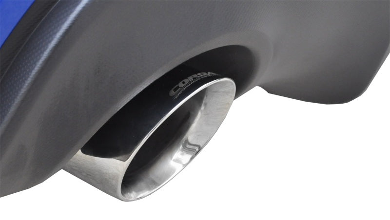 Corsa Polished Sport Cat-Back Exhaust for Scion FRS / Subaru BRZ 2012-2020 - OneFastShop