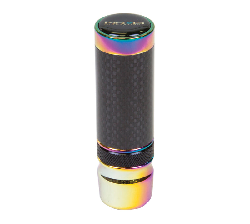 Nrg Slimboy Adjustable Shift Knob Carbon Fiber Neochrome - Nissan / Mazda / Toyota