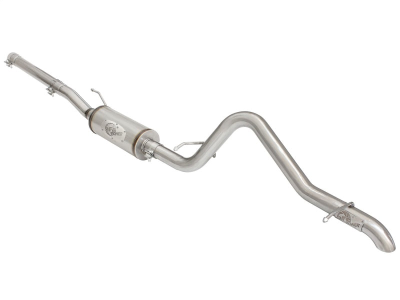 aFe MACHForce XP 2.5in SS-409 Cat-Back Exhaust for 07-16 Jeep Wrangler JK V6 3.6L 3.8L 2-4 Door
