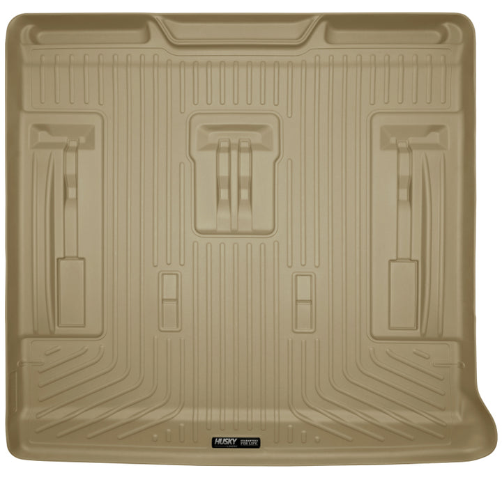 Husky Liners WeatherBeater Tan Rear Cargo Liners for 07-13 GM Escalade, Suburban, Yukon