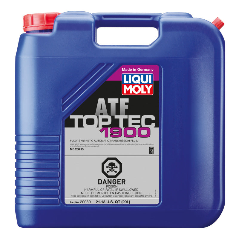 LIQUI MOLY Top Tec ATF 1900 - 20L Container - Mercedes-Benz AMG GT, C-Class, E-Class, S-Class & More