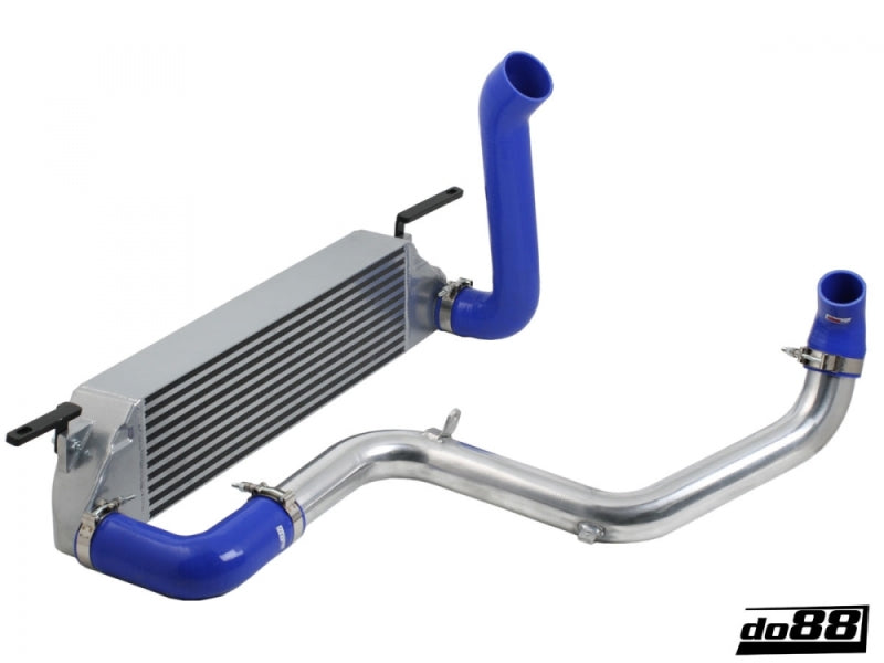 do88 BigPack Intercooler & Pipe Kit - Volvo P1 T5 2004-2013 - Blue Hoses