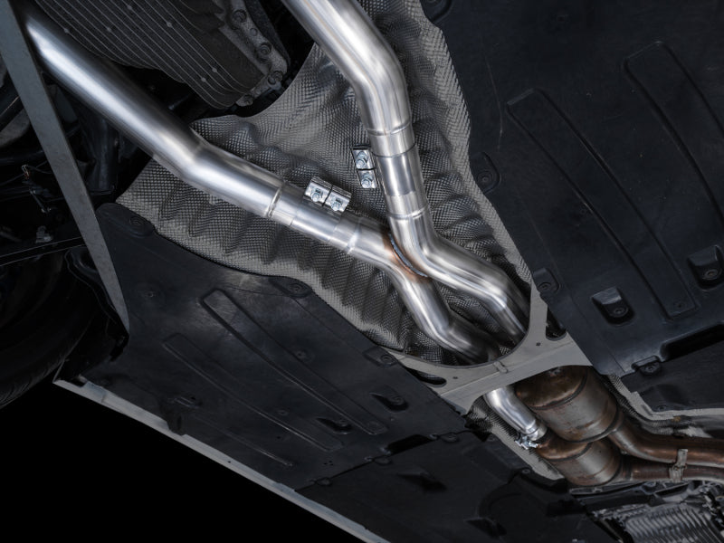 AWE Tuning Mid Pipe Performance BMW F97 X3 M Non-Resonated