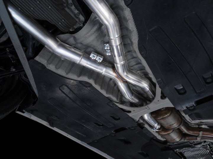 AWE Tuning Mid Pipe Performance BMW F97 X3 M Non-Resonated
