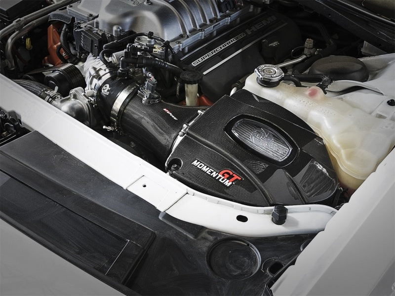 aFe Momentum GT Black Series Carbon Fiber Cold Air Intake System - Dodge Challenger SRT Hellcat V8-6.2L 2015-2016, image 2