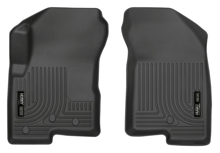 Husky Liners WeatherBeater Front Row Black Floor Liners for 07-12 Dodge Caliber and 07-12 Jeep Compass