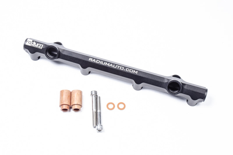 Radium Engineering Fuel Rail with 4x 8AN ORB Ports for Mazda MZR / Ford Duratec